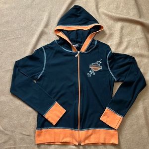 Vintage Y2K Harley Davidson Hooded Sweatshirt Hoodie Jacket Peterson’s Miami